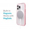 iPhone 13 Pro Kuori Presidio Perfect-Clear with Impact Geometry MagSafe Rosy