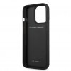 iPhone 13 Pro Kuori Real Carbon Metal Logo Musta