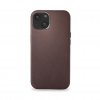 iPhone 13 Kuori Leather Backcover Chocolate Brown