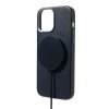 iPhone 13 Kuori Leather Backcover Matte Navy