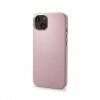 iPhone 13 Kuori Leather Backcover Powder Pink