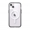 iPhone 13 Kuori Presidio Perfect-Clear with Impact Geometry MagSafe Musta
