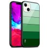 iPhone 13 Kuori Rainbow Series Tummanvihreä