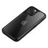 iPhone 13 Kuori Läpinäkyvä takaosa Musta