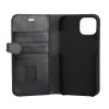 iPhone 13/14/15 Kotelo 2-in-1 Detachable Wallet Musta