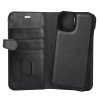 iPhone 13/14/15 Kotelo 2-in-1 Detachable Wallet Musta