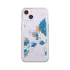 iPhone 14 Kuori Aihe Sininen Puun Lehti