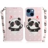 iPhone 14 Plus Kotelo Aihe Panda Sydän