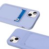 iPhone 14 Plus Kuori Korttipidike Violetti