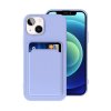 iPhone 14 Plus Kuori Korttipidike Violetti