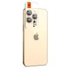 iPhone 14 Pro/iPhone 14 Pro Max Kameran linssinsuojus GLAS.tR EZ Fit Optik Pro Kulta 2-pakkaus
