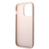 iPhone 14 Pro Max Kuori Big Metal Logo Vaaleanpunainen