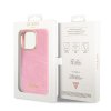 iPhone 14 Pro Max Kuori Croco Vaaleanpunainen