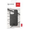 iPhone 14 Pro Max Kuori Real Leather Case Musta