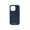 iPhone 14 Pro Max Kuori Salmon Leather Case MagSafe Sininen