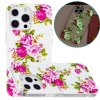 iPhone 14 Pro Kuori Aihe Vaaleanpunainen Ruusut