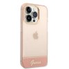 iPhone 14 Pro Kuori Translucent Vaaleanpunainen