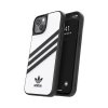 iPhone 14 Kuori 3 Stripes Snap Case Valkoinen Musta