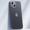 iPhone 14 Kuori Matta Transparent Musta
