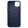iPhone 14 Skal Silicone Fit MagFit Navy Blue
