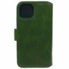 iPhone 15 Kotelo Essential Leather Juniper Green