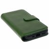 iPhone 15 Plus Kotelo Essential Leather Juniper Green