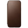 iPhone 15 Plus Kotelo Modern Leather Folio Ruskea
