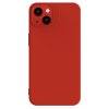 iPhone 15 Plus Kuori Silikonirakenne Punainen