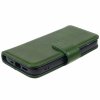 iPhone 15 Pro Kotelo Essential Leather Juniper Green