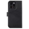iPhone 15 Pro Kotelo Wallet Case Magnet Plus Musta