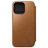 iPhone 15 Pro Max Kotelo Modern Leather Folio English Tan