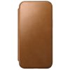 iPhone 15 Pro Max Kotelo Modern Leather Folio English Tan