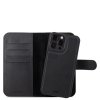 iPhone 15 Pro Max Fodral Wallet Case Magnet Plus Svart
