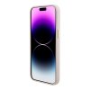 iPhone 15 Pro Max Kuori Liquid Silicone Metal Logo Vaaleanpunainen