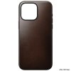 iPhone 15 Pro Max Kuori Modern Leather Case Horween Rustic Brown