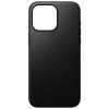 iPhone 15 Pro Max Kuori Modern Leather Case Musta