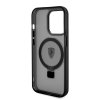 iPhone 15 Pro Max Kuori Ring Stand MagSafe Musta