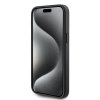 iPhone 15 Pro Max Kuori Saffiano Double Cardslot Musta