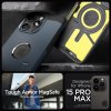 iPhone 15 Pro Max Kuori Tough Armor MagFit Metal Slate