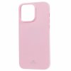 iPhone 15 Pro Kuori Jelly Glitter Vaaleanpunainen