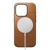 iPhone 15 Pro Kuori Modern Leather Case English Tan