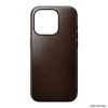 iPhone 15 Pro Kuori Modern Leather Case Horween Rustic Brown