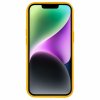 iPhone 15 Kuori Jelly Glitter Keltainen