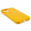 iPhone 15 Kuori Jelly Glitter Keltainen