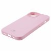 iPhone 15 Kuori Jelly Glitter Vaaleanpunainen