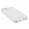 iPhone 15 Kuori Jelly Glitter Valkoinen