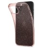 iPhone 15 Kuori Liquid Crystal Glitter Rose Quartz