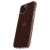 iPhone 15 Skal Liquid Crystal Glitter Rose Quartz