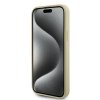 iPhone 15 Skal Metal Logo Strass Guld