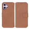iPhone 16 Kotelo Detachable Wallet Case Ruskea